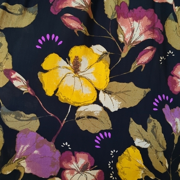 Intimately Free People Lattice Lovers Floral Sweetheart Mini Slip Dress Black XS - Picture 8 of 15